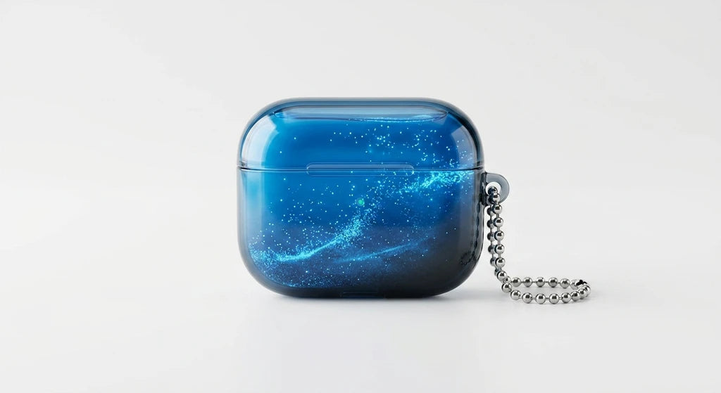 Luminous Floating Sand AirPods Case — Pro 3 / 4